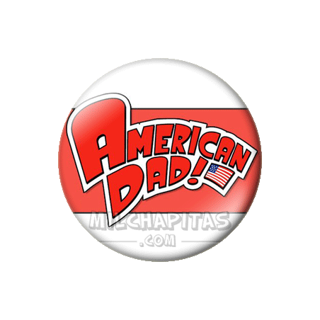 Chapa de American Dad: Logo American Dad