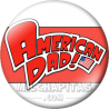 Chapa de American Dad: Logo American Dad