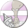 Chapa de American Dad: Roger AD
