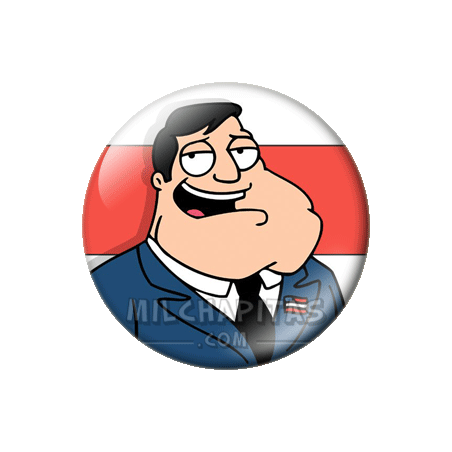 Chapa de American Dad: Stan AD