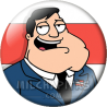 Chapa de American Dad: Stan AD
