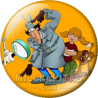 Chapa de El Inspector Gadget: Gadget siguiendo la pista
