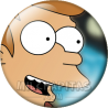 Chapa de Futurama: Fry de cerca