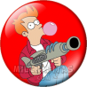 Chapa de Futurama: Fry MIB