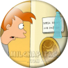 Chapa de Futurama: Fry sediento