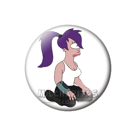Chapa de Futurama: Leela