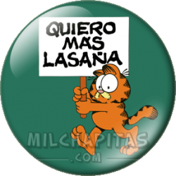 Garfield quiere mas lasaña