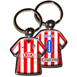 Llavero camiseta Atlético de Madrid (Primera camiseta 09/10)