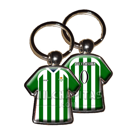 Llavero camiseta Betis (Primera camiseta 09/10)