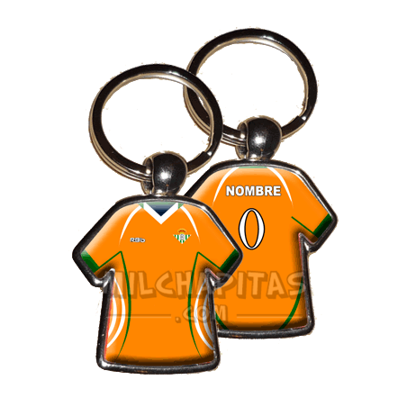 Llavero camiseta Betis (Segunda camiseta 09/10)