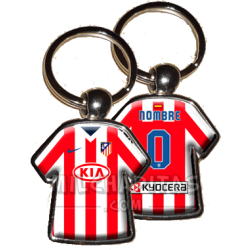 Llavero camiseta Atlético de Madrid (Primera camiseta 10/11)