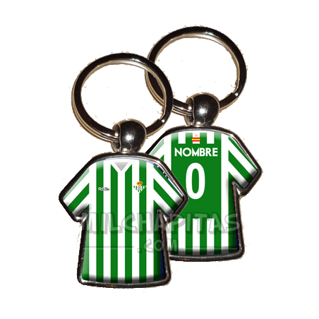 Llavero camiseta Betis (Primera camiseta 10/11)