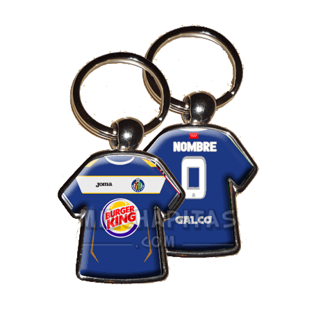 Llavero camiseta Getafe (Primera camiseta 10/11)