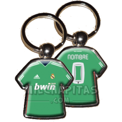 Llavero camiseta Real Madrid (Camiseta Portero 10/11)