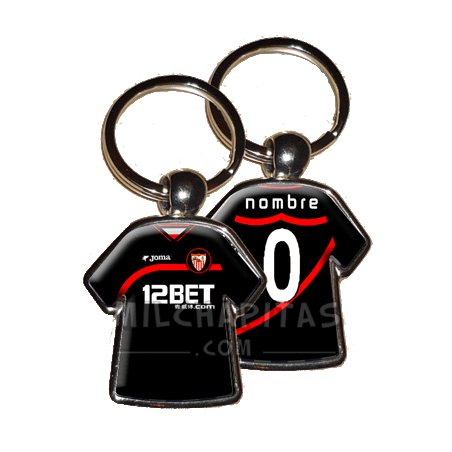 Llavero camiseta Sevilla FC (Camiseta Portero 10/11)