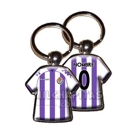 Llavero camiseta Valladolid (Primera camiseta 10/11)