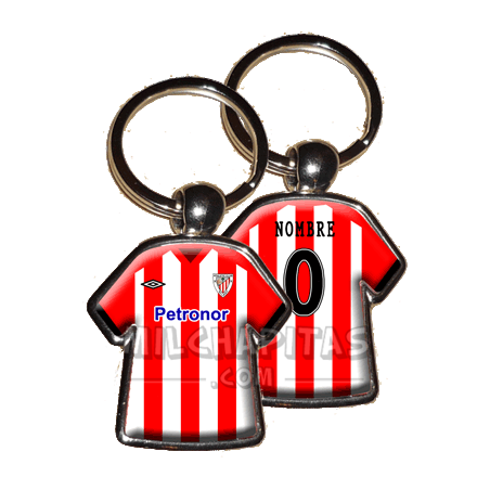 Llavero camiseta Athletic Club (Primera camiseta 11/12)