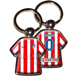 Llavero camiseta Atlético de Madrid (Primera camiseta 11/12)