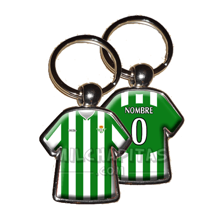 Llavero camiseta Betis (Primera camiseta 11/12)