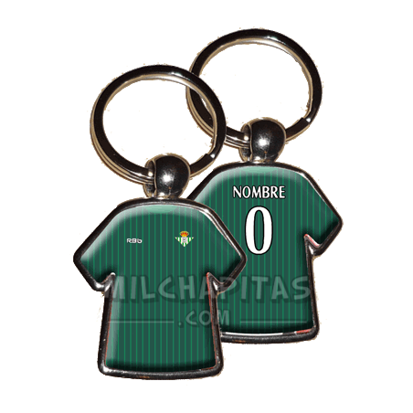 Llavero camiseta Betis (Segunda camiseta 11/12)