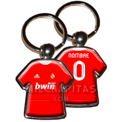 Llavero camiseta Real Madrid (Camiseta champions 11/12)