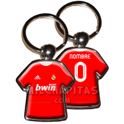Llavero camiseta R.Madrid...