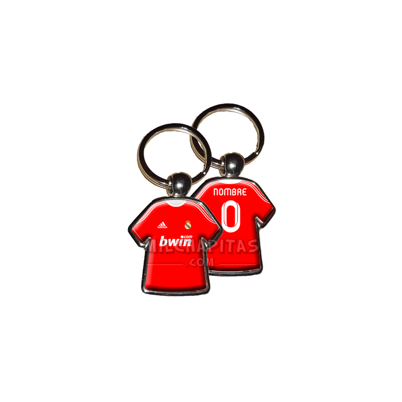 Llavero camiseta Real Madrid (Camiseta champions 11/12)