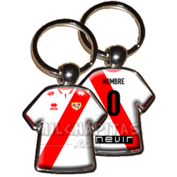 Llavero camiseta Rayo...