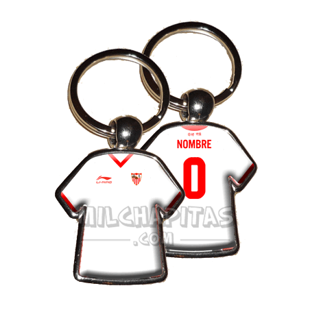 Llavero camiseta Sevilla FC (Primera camiseta 11/12)