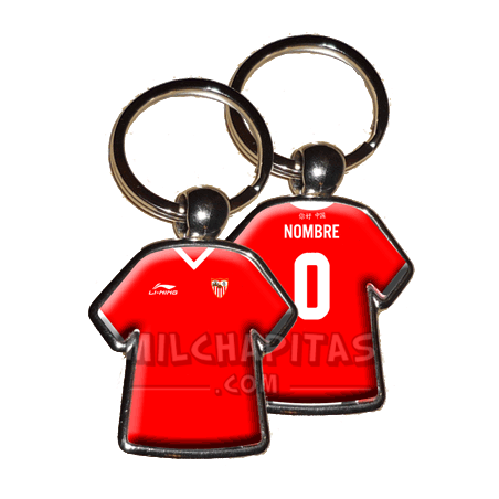 Llavero camiseta Sevilla FC (Segunda camiseta 11/12)