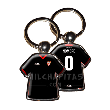 Llavero camiseta Sevilla FC (Tercera camiseta 11/12)
