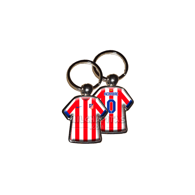 Llavero camiseta Atlético de Madrid (Primera camiseta 12/13)