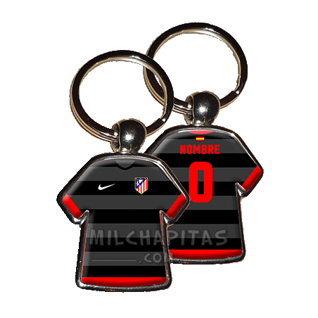 Llavero camiseta Atlético de Madrid (Segunda camiseta 12/13)