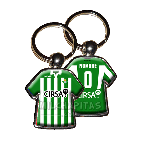 Llavero camiseta Betis (Primera camiseta 12/13)