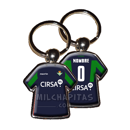 Llavero camiseta Betis (Tercera camiseta 12/13)