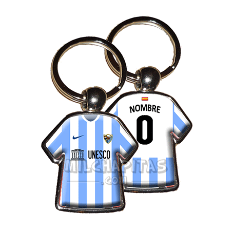 Llavero camiseta Malaga (Primera camiseta 12/13)