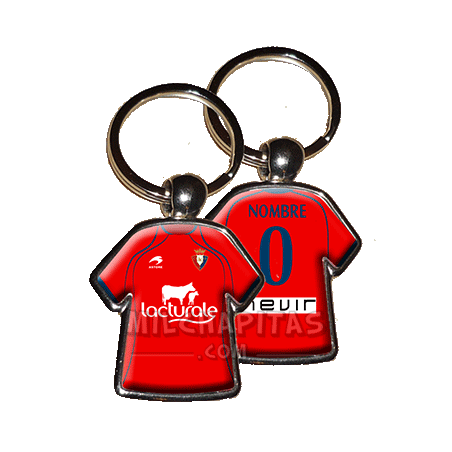 Llavero camiseta Osasuna (Primera camiseta 12/13)