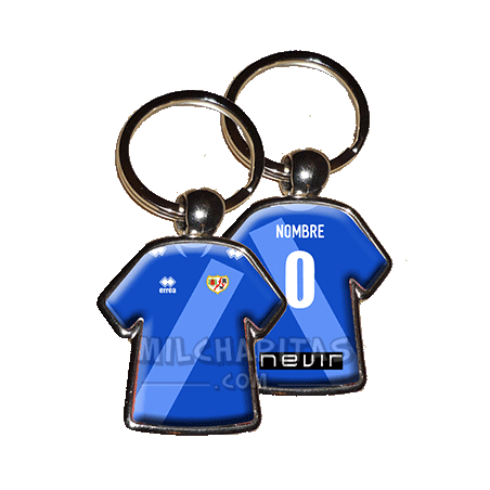 Llavero camiseta Rayo Vallecano  (Tercera camiseta 12/13)
