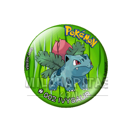 Chapa de Pokemon: Ivysaur