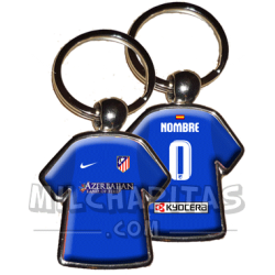 Llavero camiseta Atlético de Madrid (Camiseta Portero 13/14)