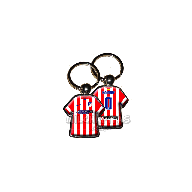 Llavero camiseta Atlético de Madrid (Primera camiseta 13/14)
