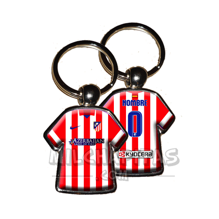 Llavero camiseta Atlético de Madrid (Primera camiseta 13/14)