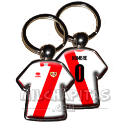 Llavero camiseta Rayo...