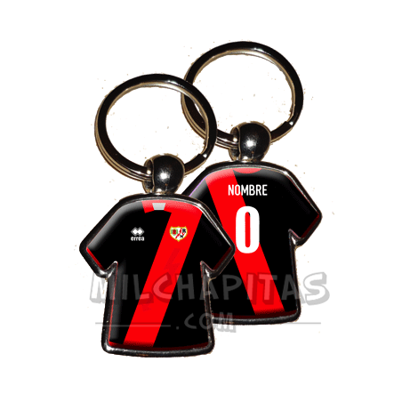 Llavero camiseta Rayo Vallecano (Segunda camiseta 13/14)