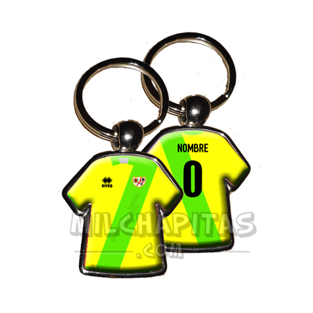 Llavero camiseta Rayo Vallecano (Tercera camiseta 13/14)