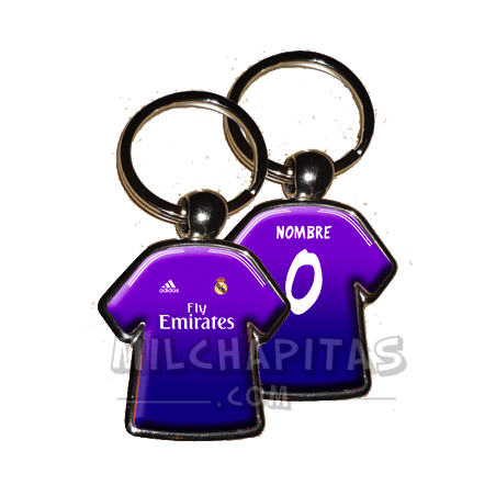 Llavero camiseta Real Madrid (Camiseta portero 13/14)