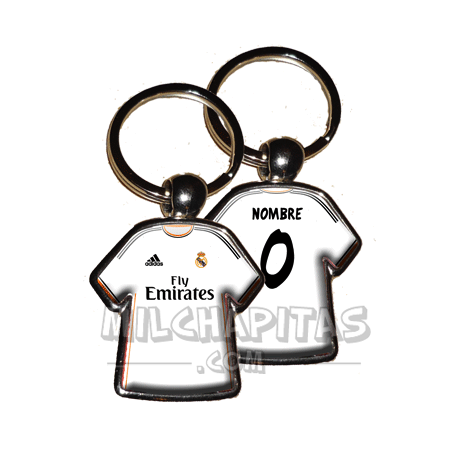 Llavero camiseta Real Madrid (Primera camiseta 13/14)