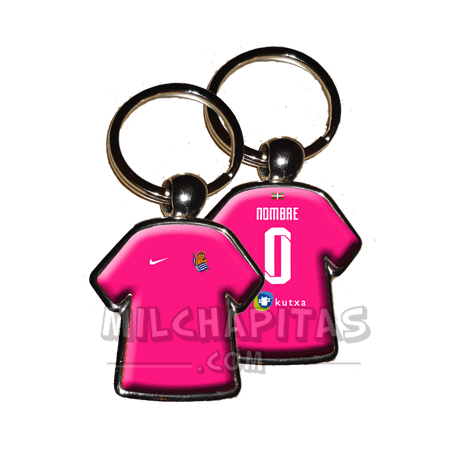 Llavero camiseta Real Sociedad (Camiseta portero 13/14)