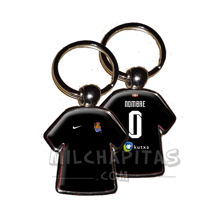 Llavero camiseta Real Sociedad (Segunda camiseta 13/14)