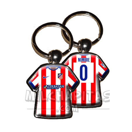 Llavero camiseta Atlético de Madrid (Primera camiseta 14/15)